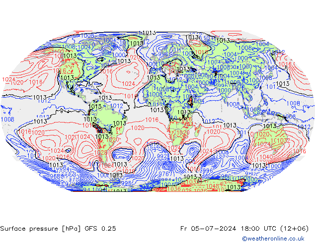 GFS 0.25: 星期五 05.07.2024 18 UTC