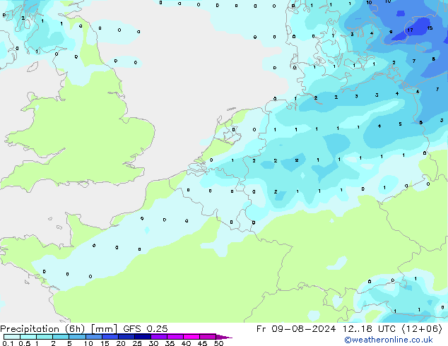 Z500/Regen(+SLP)/Z850 GFS 0.25 vr 09.08.2024 18 UTC