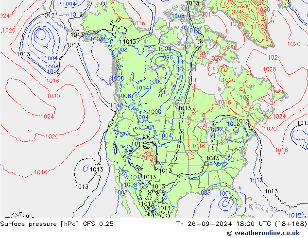 GFS 0.25: do 26.09.2024 18 UTC