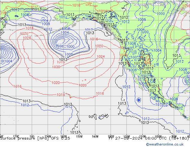 GFS 0.25: Cu 27.09.2024 06 UTC