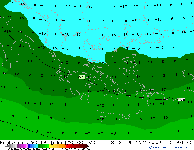 Z500/Rain (+SLP)/Z850 GFS 0.25 sáb 21.09.2024 00 UTC