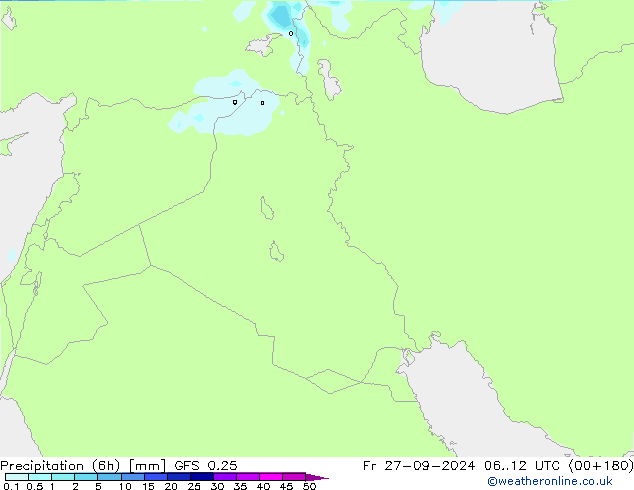 Z500/Rain (+SLP)/Z850 GFS 0.25 Fr 27.09.2024 12 UTC