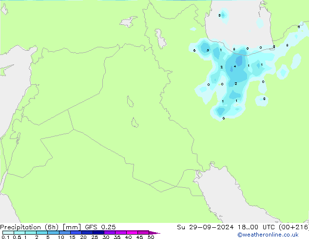 Z500/Rain (+SLP)/Z850 GFS 0.25 Su 29.09.2024 00 UTC