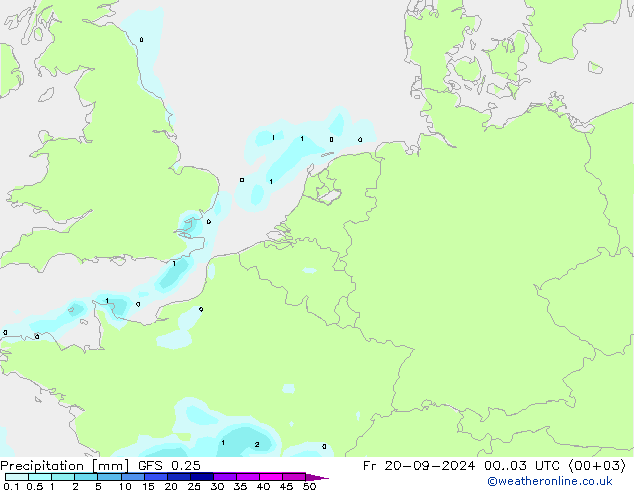  GFS 0.25  20.09.2024 03 UTC