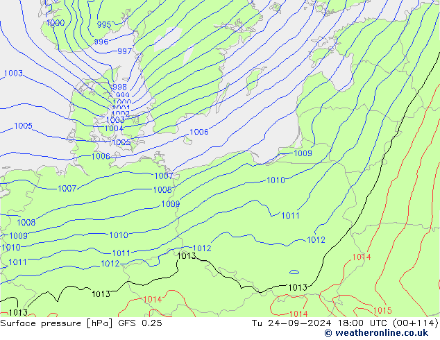      GFS 0.25  24.09.2024 18 UTC