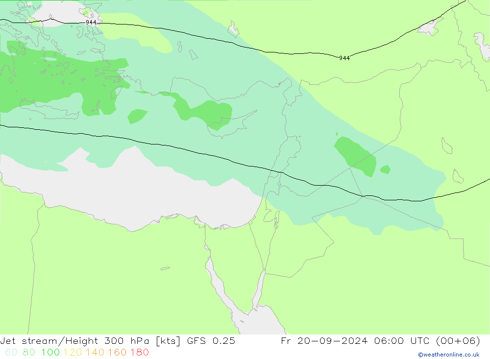 джет GFS 0.25 пт 20.09.2024 06 UTC