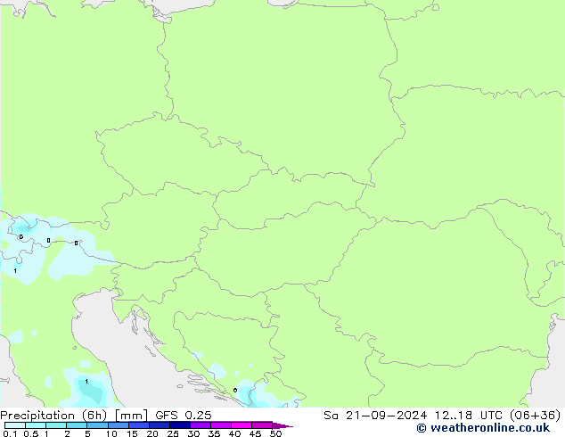 Z500/Rain (+SLP)/Z850 GFS 0.25 Sa 21.09.2024 18 UTC