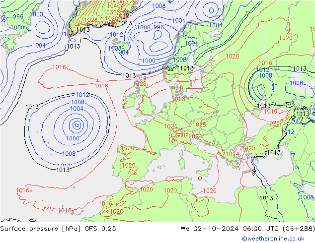      GFS 0.25  02.10.2024 06 UTC