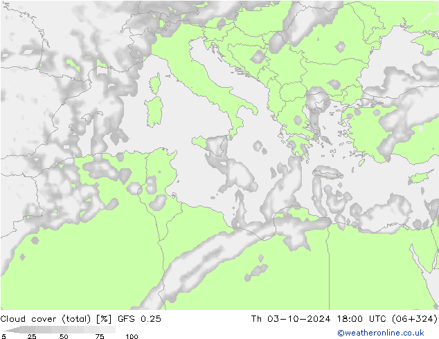  () GFS 0.25  03.10.2024 18 UTC