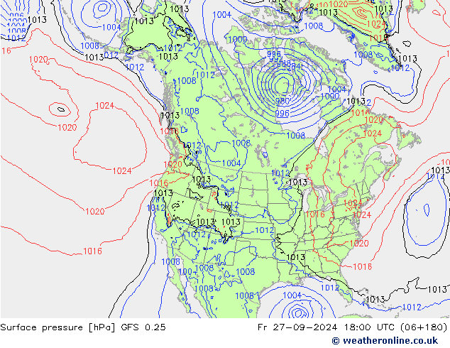 GFS 0.25: vr 27.09.2024 18 UTC