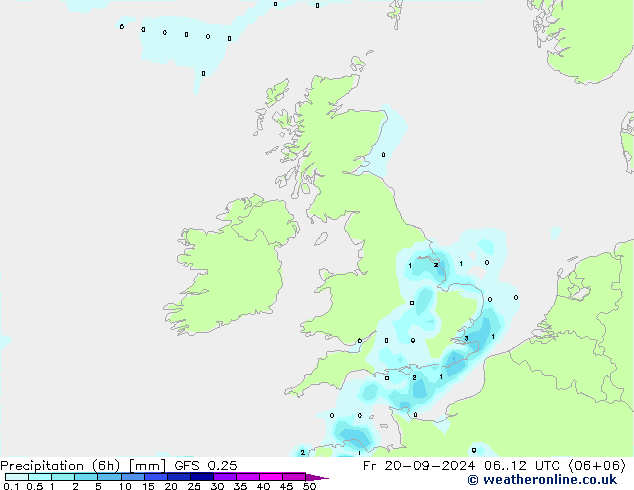 Z500/Rain (+SLP)/Z850 GFS 0.25 Pá 20.09.2024 12 UTC