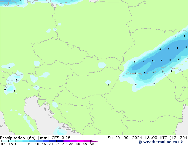 Z500/Rain (+SLP)/Z850 GFS 0.25 Ne 29.09.2024 00 UTC