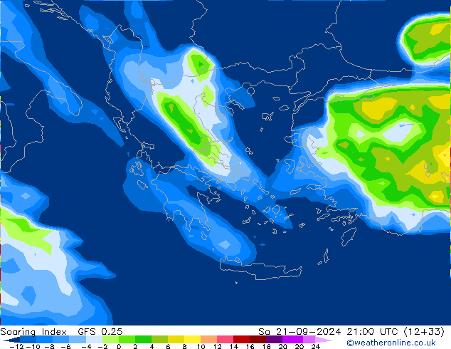 Soaring Index GFS 0.25 sam 21.09.2024 21 UTC