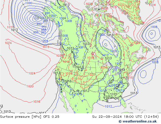 GFS 0.25:  22.09.2024 18 UTC