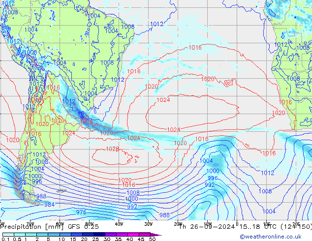 GFS 0.25: do 26.09.2024 18 UTC