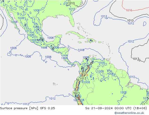 GFS 0.25: So 21.09.2024 00 UTC