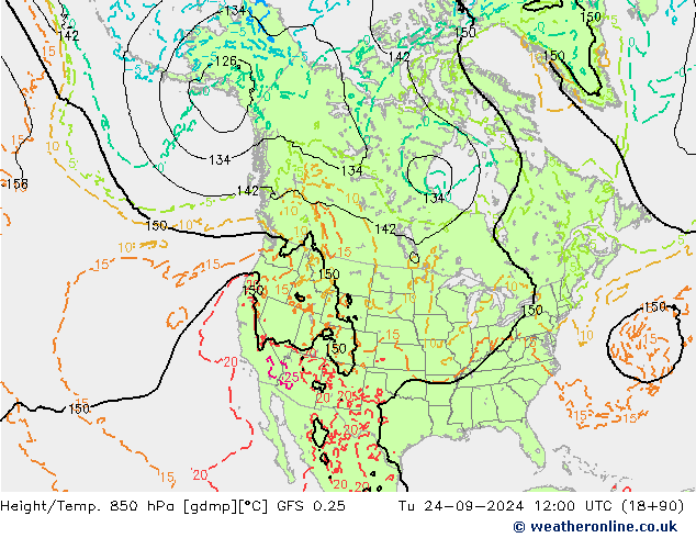 Z500/Rain (+SLP)/Z850 GFS 0.25 mar 24.09.2024 12 UTC