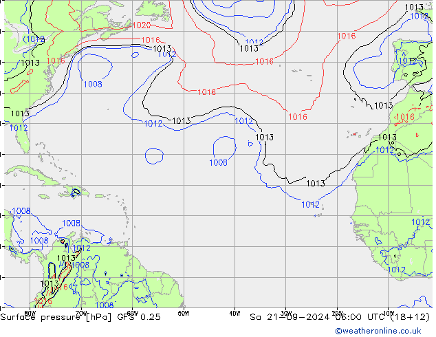 GFS 0.25:  21.09.2024 06 UTC