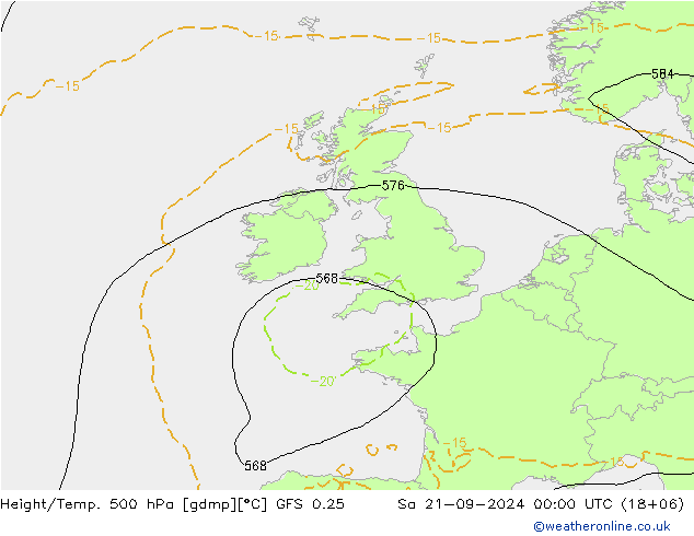 Z500/Rain (+SLP)/Z850 GFS 0.25 sáb 21.09.2024 00 UTC