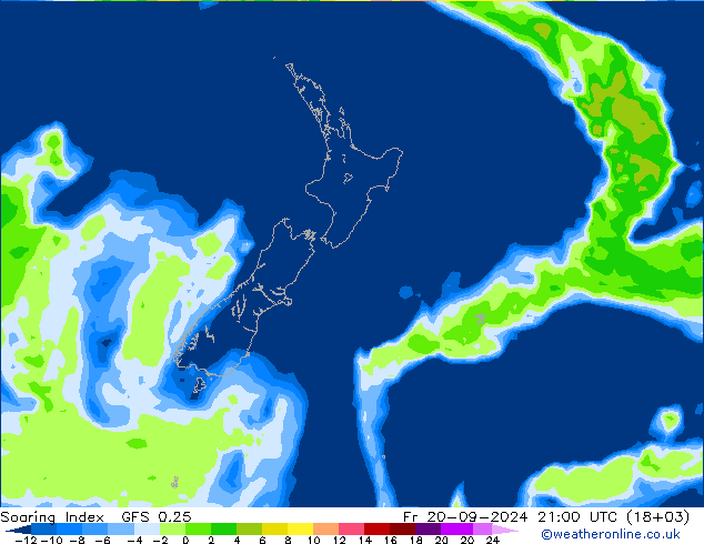 Soaring Index GFS 0.25 Fr 20.09.2024 21 UTC