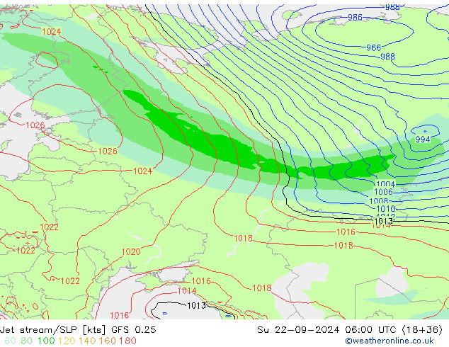  GFS 0.25  22.09.2024 06 UTC