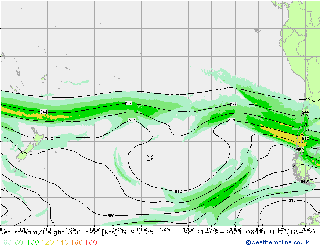 джет GFS 0.25 сб 21.09.2024 06 UTC