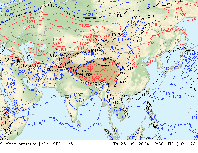 GFS 0.25: do 26.09.2024 00 UTC