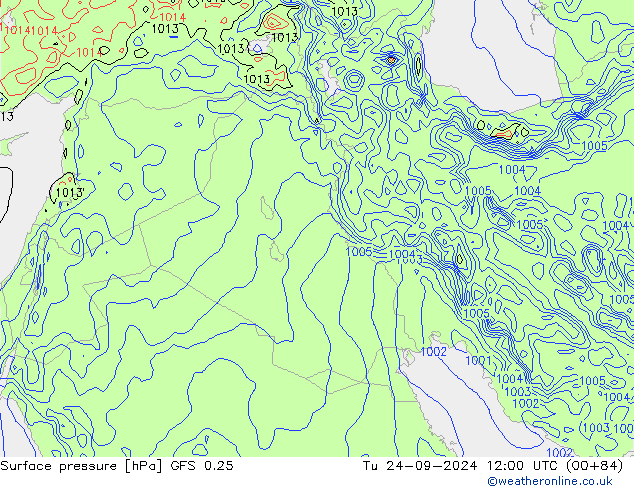 GFS 0.25: Sa 24.09.2024 12 UTC