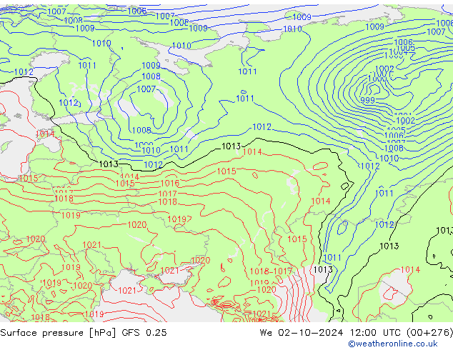 GFS 0.25: We 02.10.2024 12 UTC