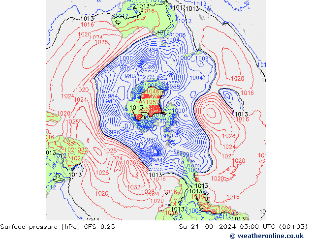      GFS 0.25  21.09.2024 03 UTC