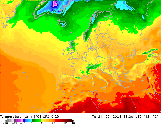 GFS 0.25: Sa 24.09.2024 18 UTC