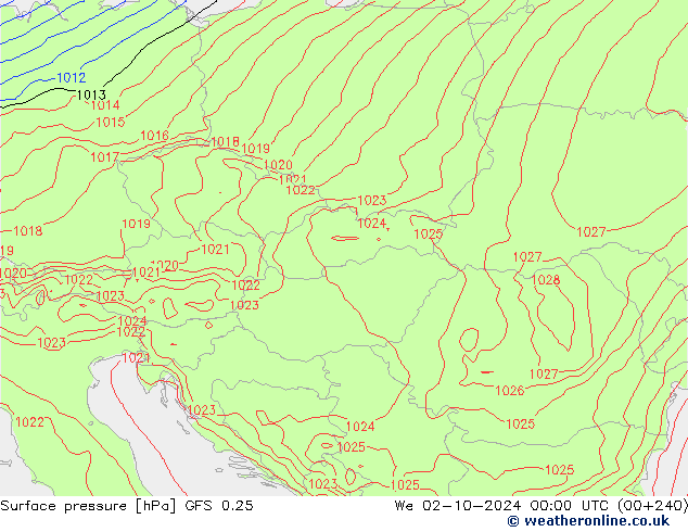 GFS 0.25: We 02.10.2024 00 UTC