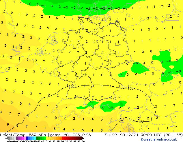 GFS 0.25: Вс 29.09.2024 00 UTC