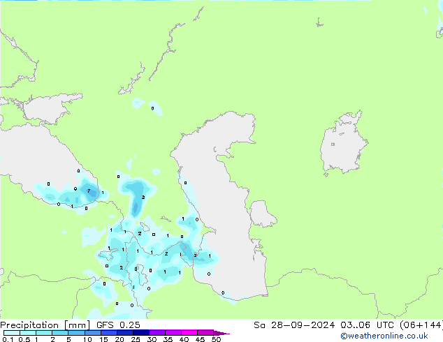 GFS 0.25: So 28.09.2024 06 UTC