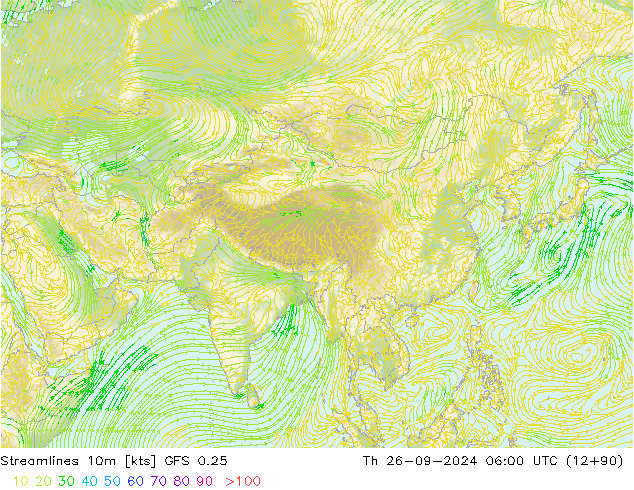  10m GFS 0.25  26.09.2024 06 UTC