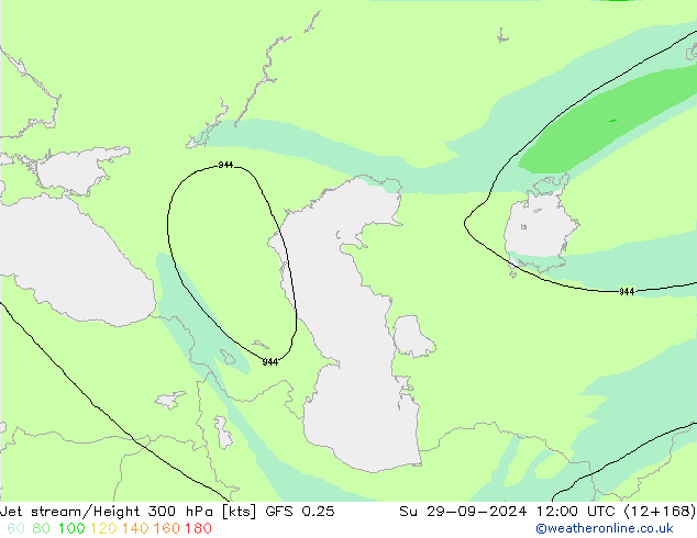 Polarjet GFS 0.25 So 29.09.2024 12 UTC