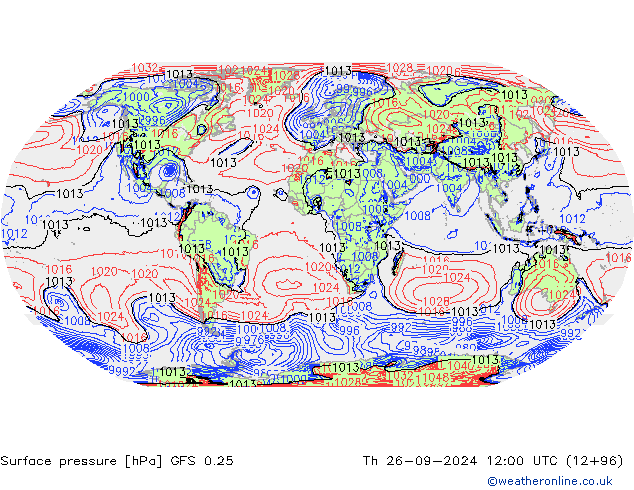 GFS 0.25: jeu 26.09.2024 12 UTC