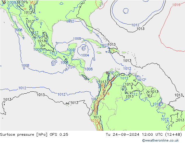 GFS 0.25:  24.09.2024 12 UTC