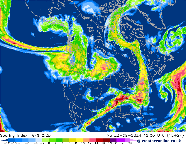 Soaring Index GFS 0.25 ma 23.09.2024 12 UTC