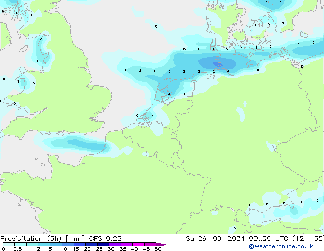 Z500/Rain (+SLP)/Z850 GFS 0.25 Su 29.09.2024 06 UTC