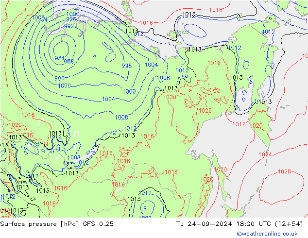 GFS 0.25: mar 24.09.2024 18 UTC