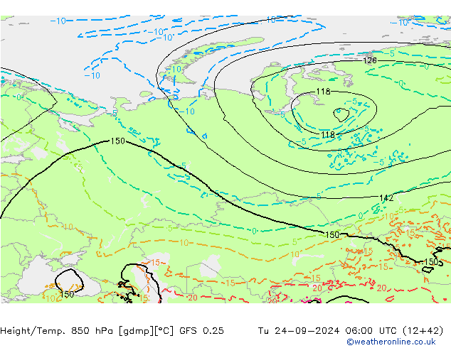 Z500/Rain (+SLP)/Z850 GFS 0.25 mar 24.09.2024 06 UTC