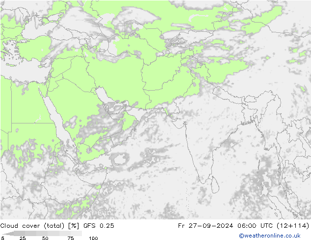  () GFS 0.25  27.09.2024 06 UTC