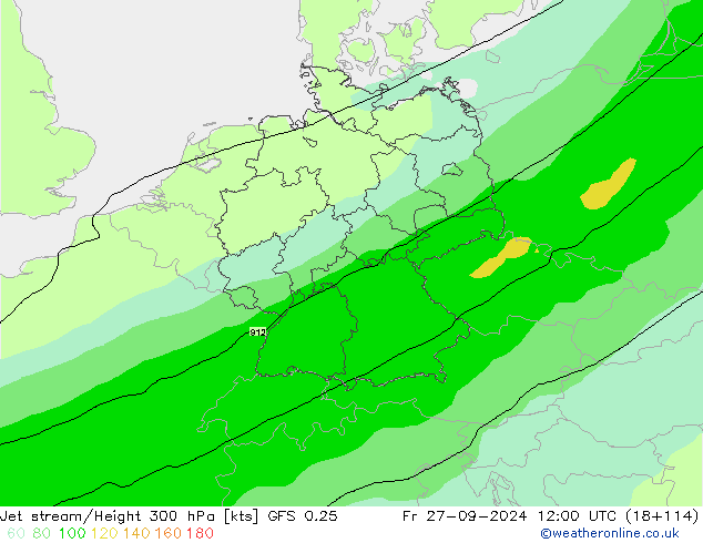 Polarjet GFS 0.25 Fr 27.09.2024 12 UTC