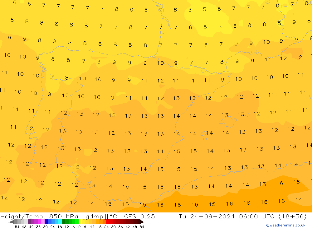 Z500/Rain (+SLP)/Z850 GFS 0.25 mar 24.09.2024 06 UTC