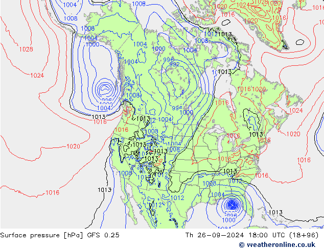 GFS 0.25: Do 26.09.2024 18 UTC