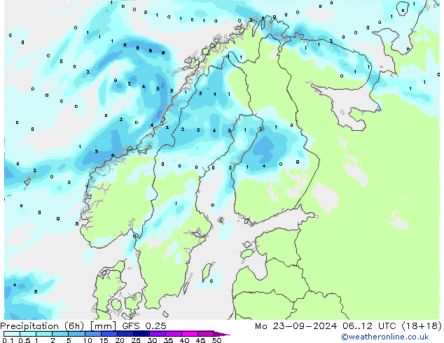  (6h) GFS 0.25  23.09.2024 12 UTC