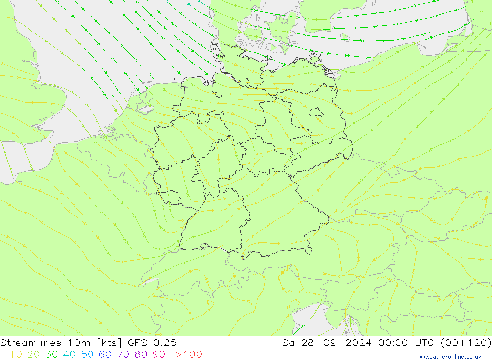  10m GFS 0.25  28.09.2024 00 UTC