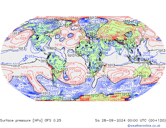 GFS 0.25: Sa 28.09.2024 00 UTC