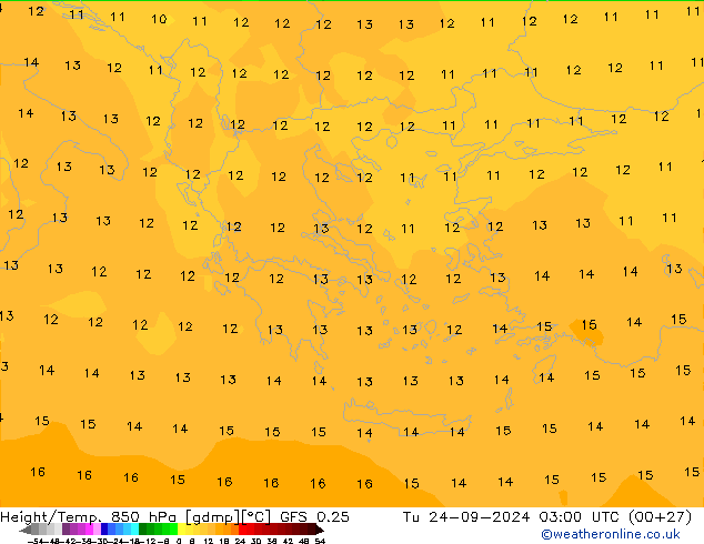 Z500/Rain (+SLP)/Z850 GFS 0.25 Tu 24.09.2024 03 UTC